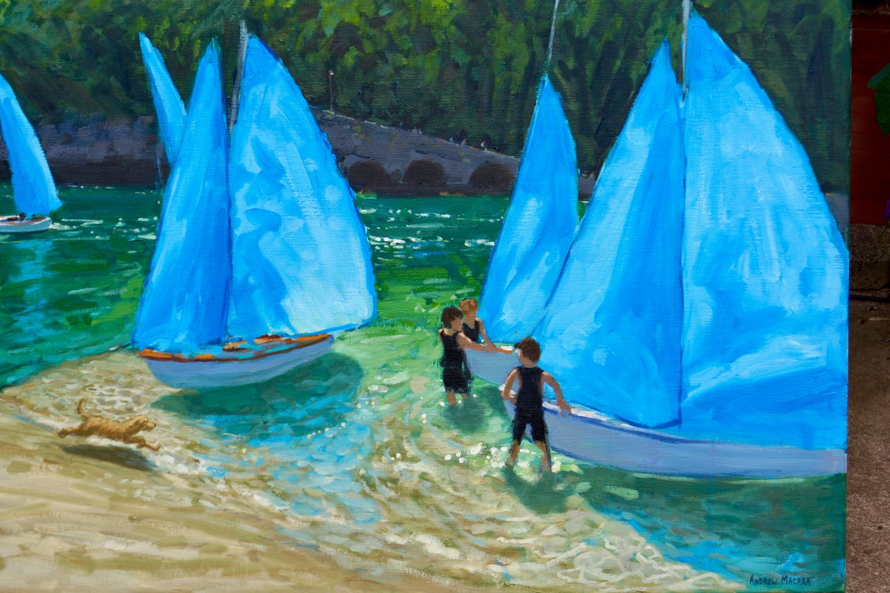 Velas azules, Looe de Andrew Macara