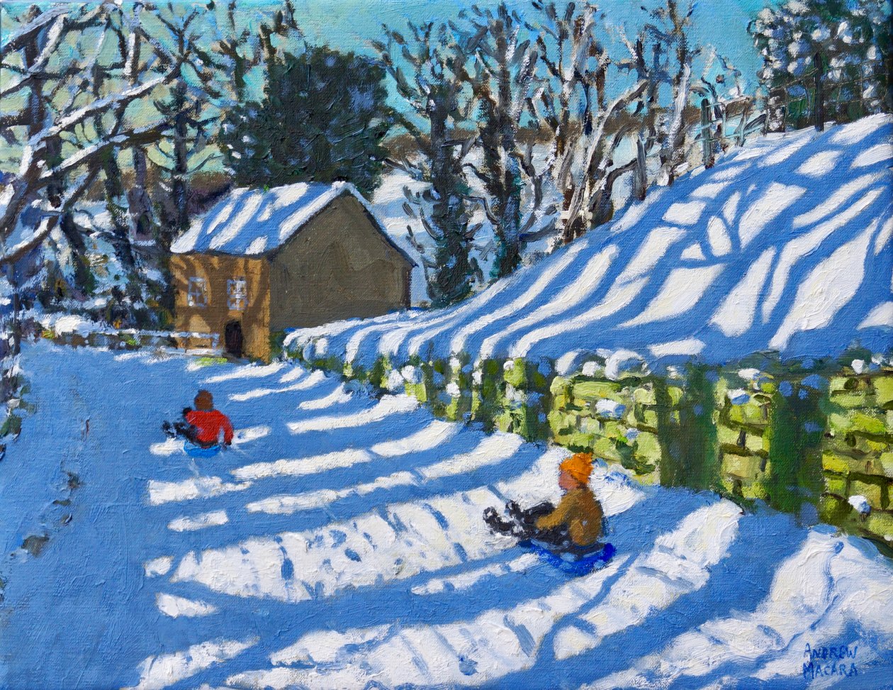 Trineo, Upper Hulme, Leek, 2020 de Andrew Macara