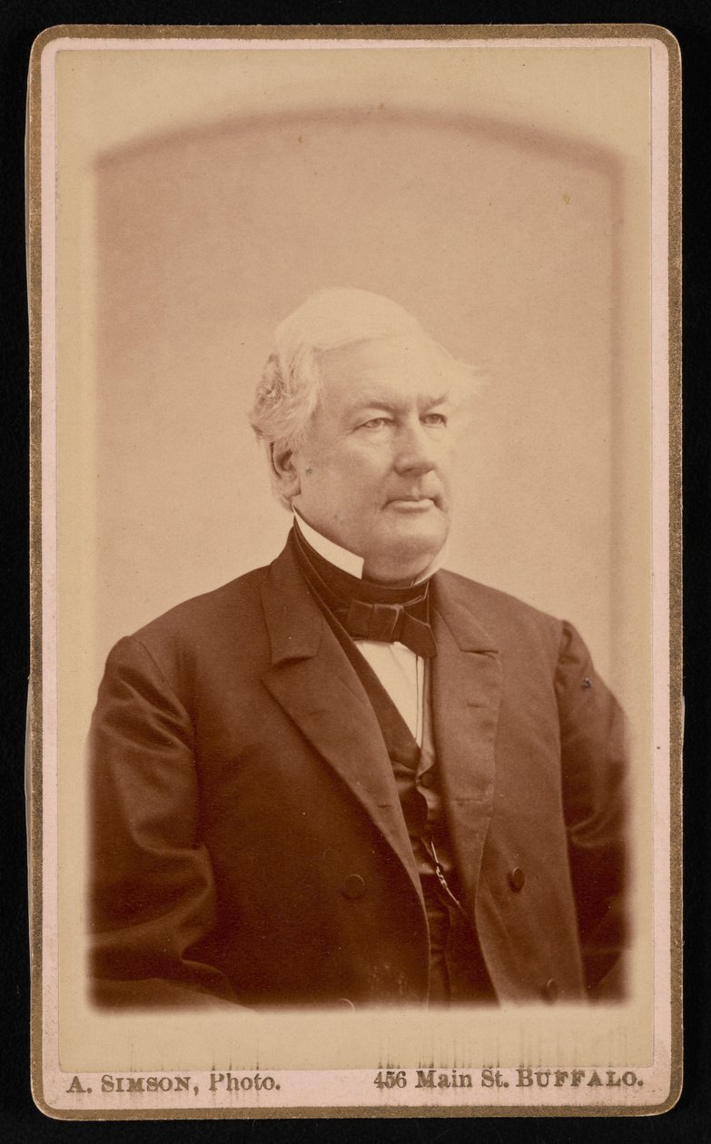 Retrato de Millard Fillmore 1800-1874, antes de 1874 de Andrew Simson