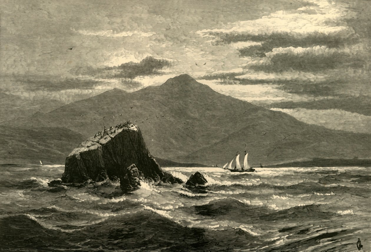 Monte Tamalpais y Porche Rojo, 1872 de Andrew Varick Stout Anthony