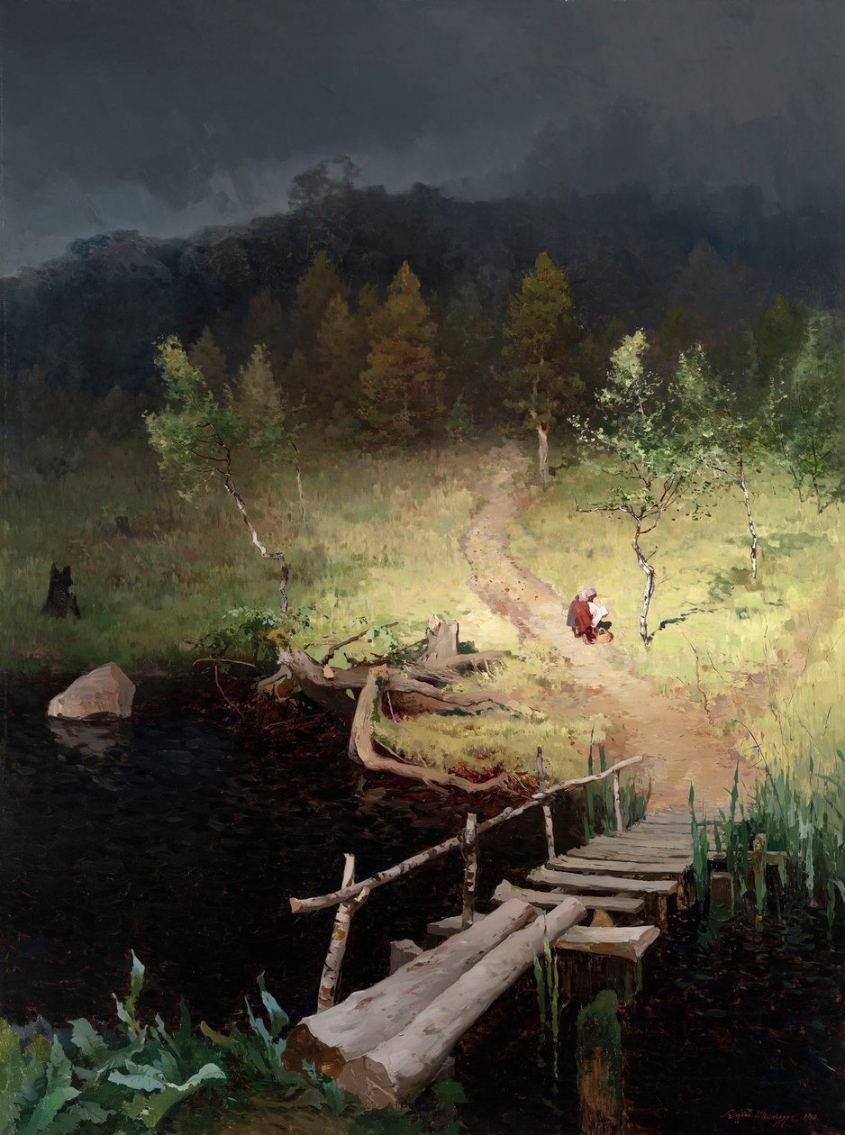 Antes de la tormenta de Andrey Nikolayevich Shilder