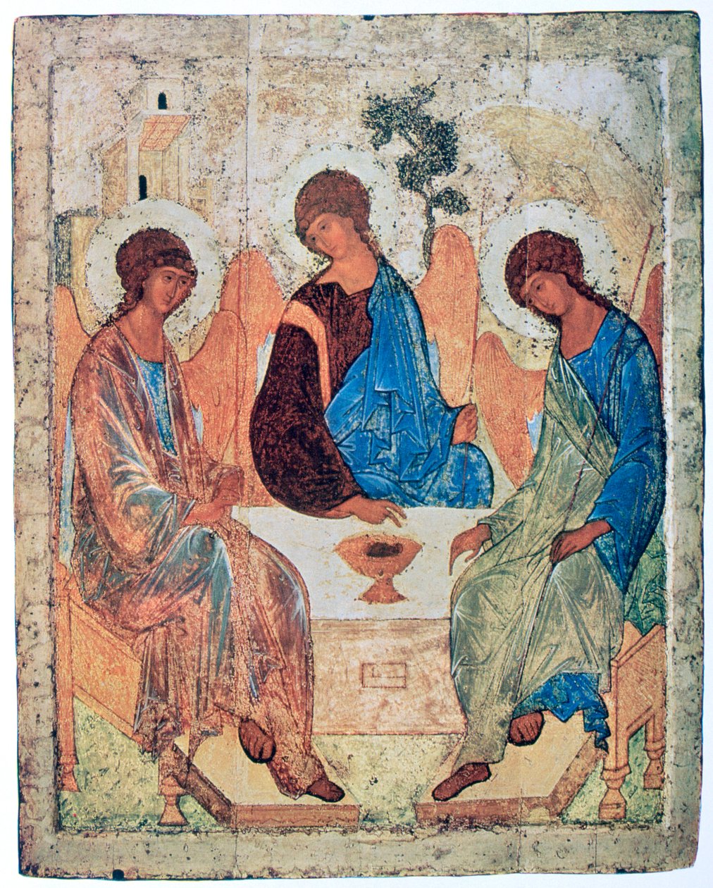 La Trinidad de Rublev de Andrey Rublyov