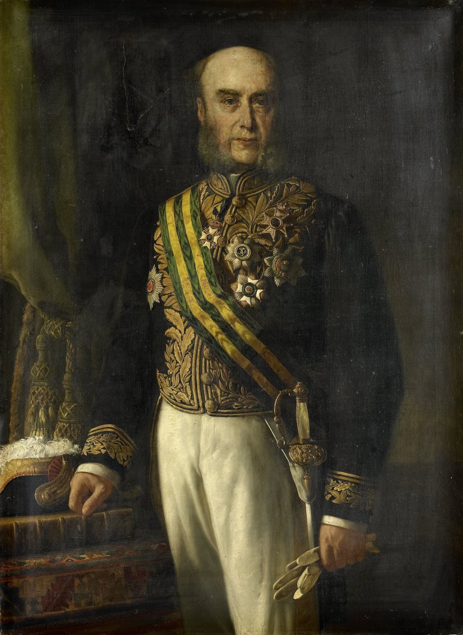 James Loudon (1824-1900). Gobernador general (1871-75) de Andries van den Berg