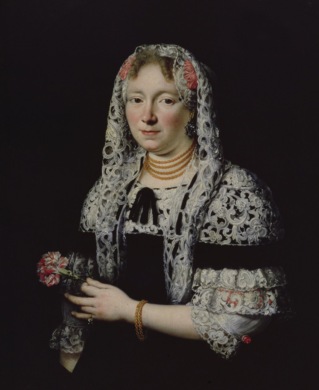 Retrato de una Dama Patriciana de Gdansk de Andrzej Stech