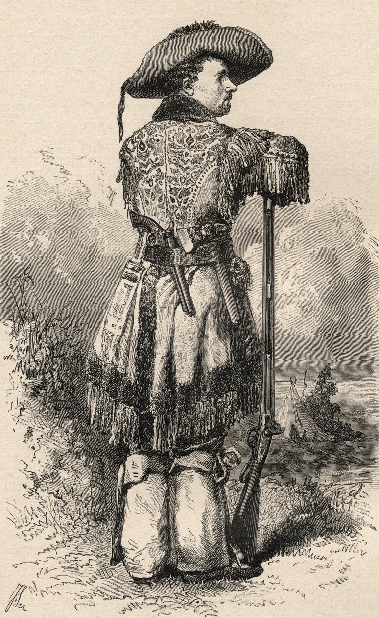 Charles H. Utter, alias Colorado Charlie, ilustración de 