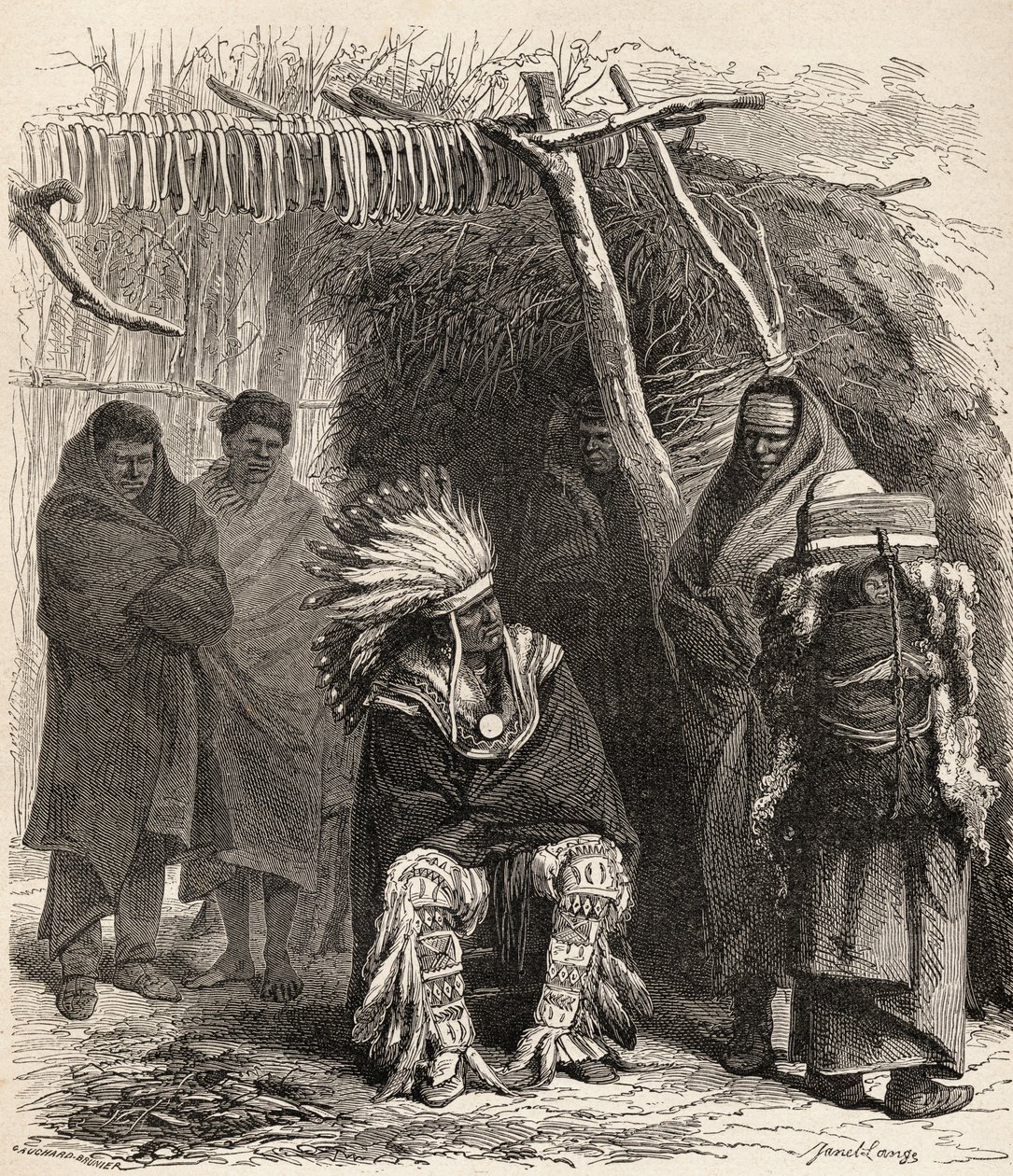 Peter La Cherre, ilustración de 