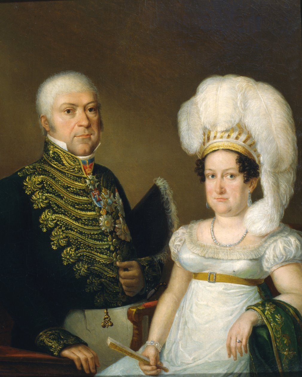 Retrato de un General y su Esposa de Angelica Kauffmann