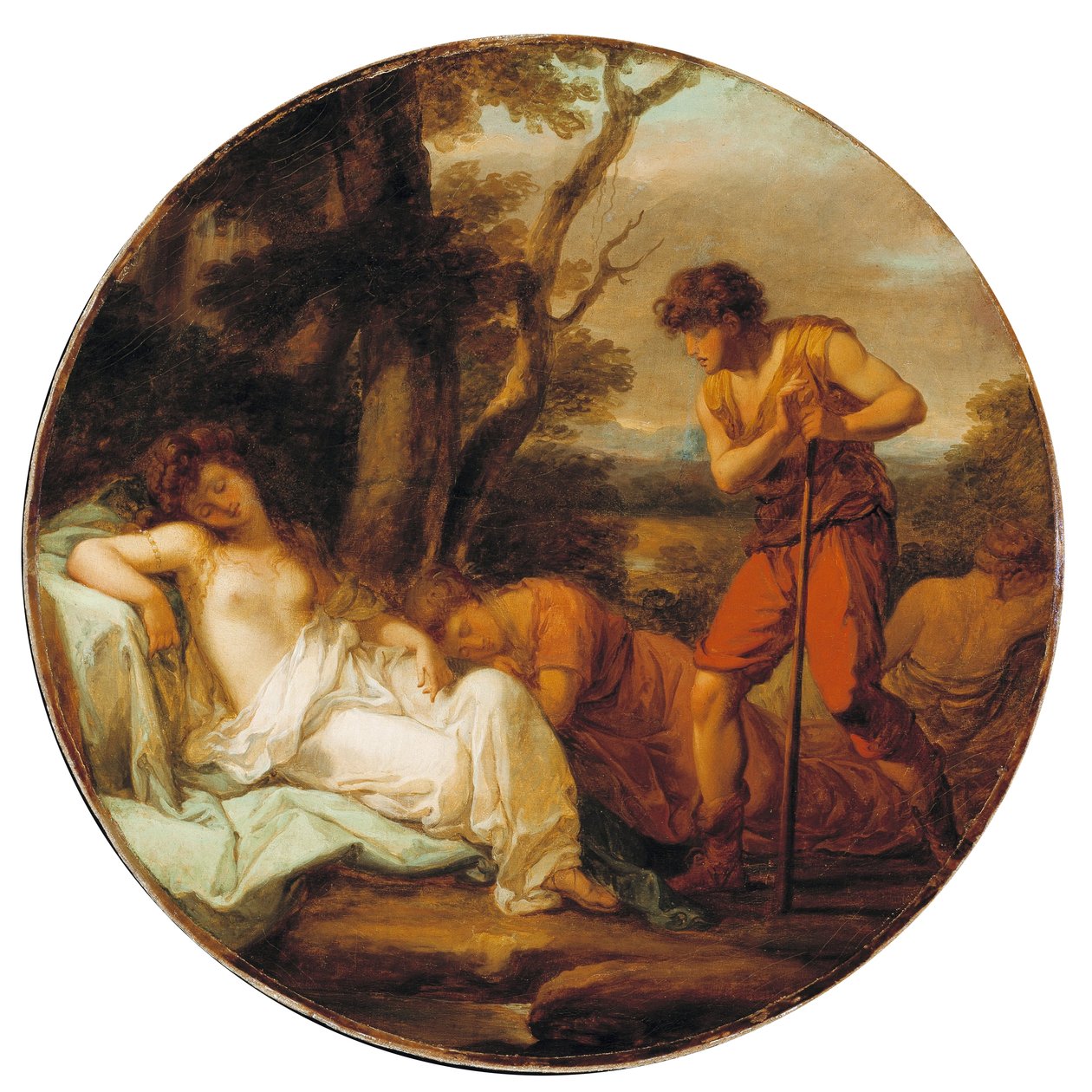 Cymon e Ifigenia de Angelica Kauffmann