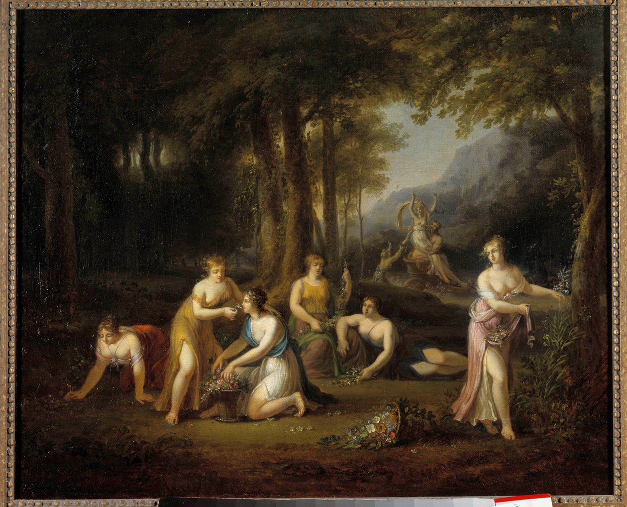 Plutón raptando a Proserpina de Angelica Kauffmann
