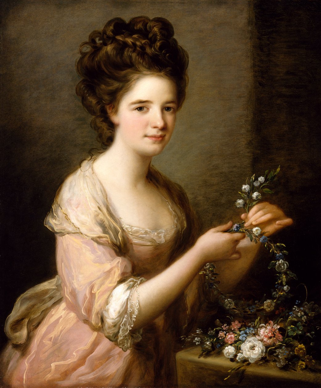 Retrato de Eleanor, Condesa de Lauderdale, c.1780-81 de Angelica Kauffmann