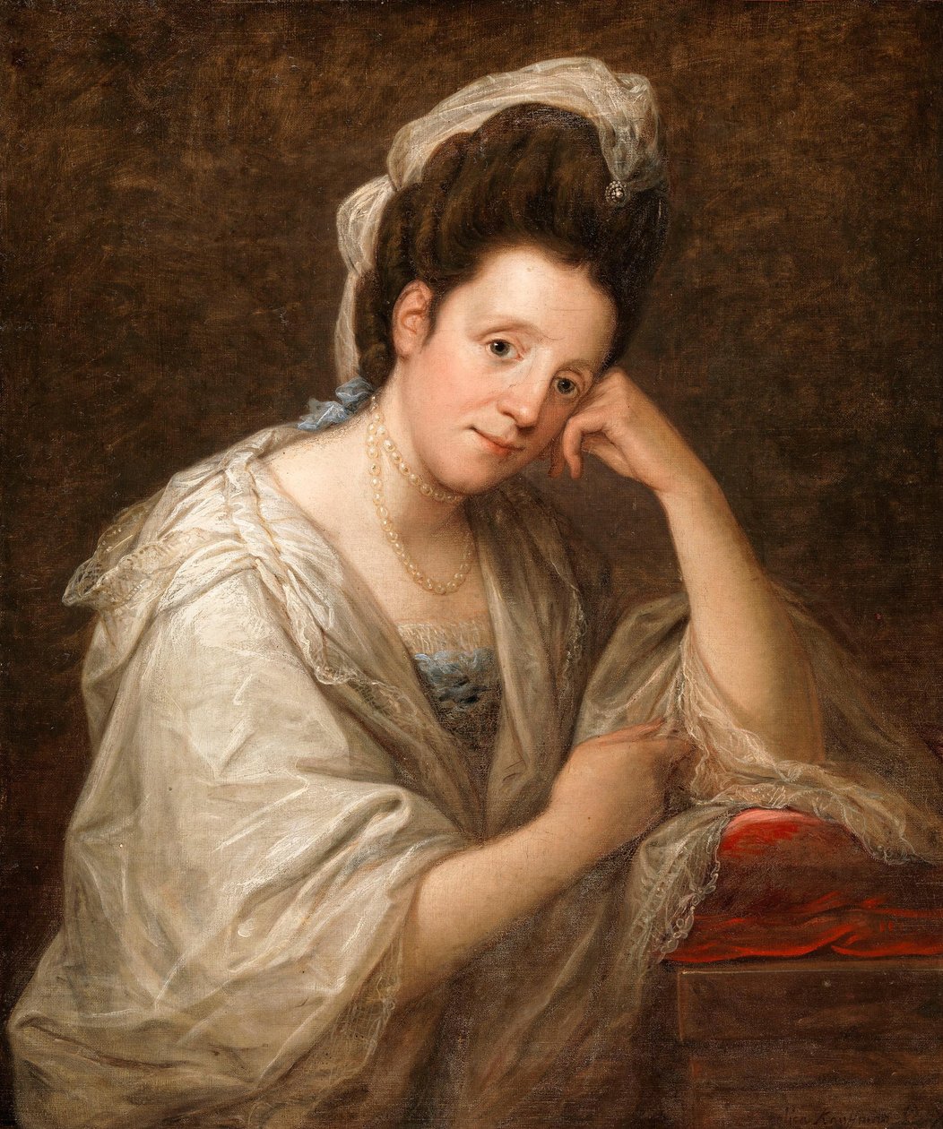 Retrato de la Sra. Helen (Dorothea Daniel) (f. 1806) de Angelica Kauffmann