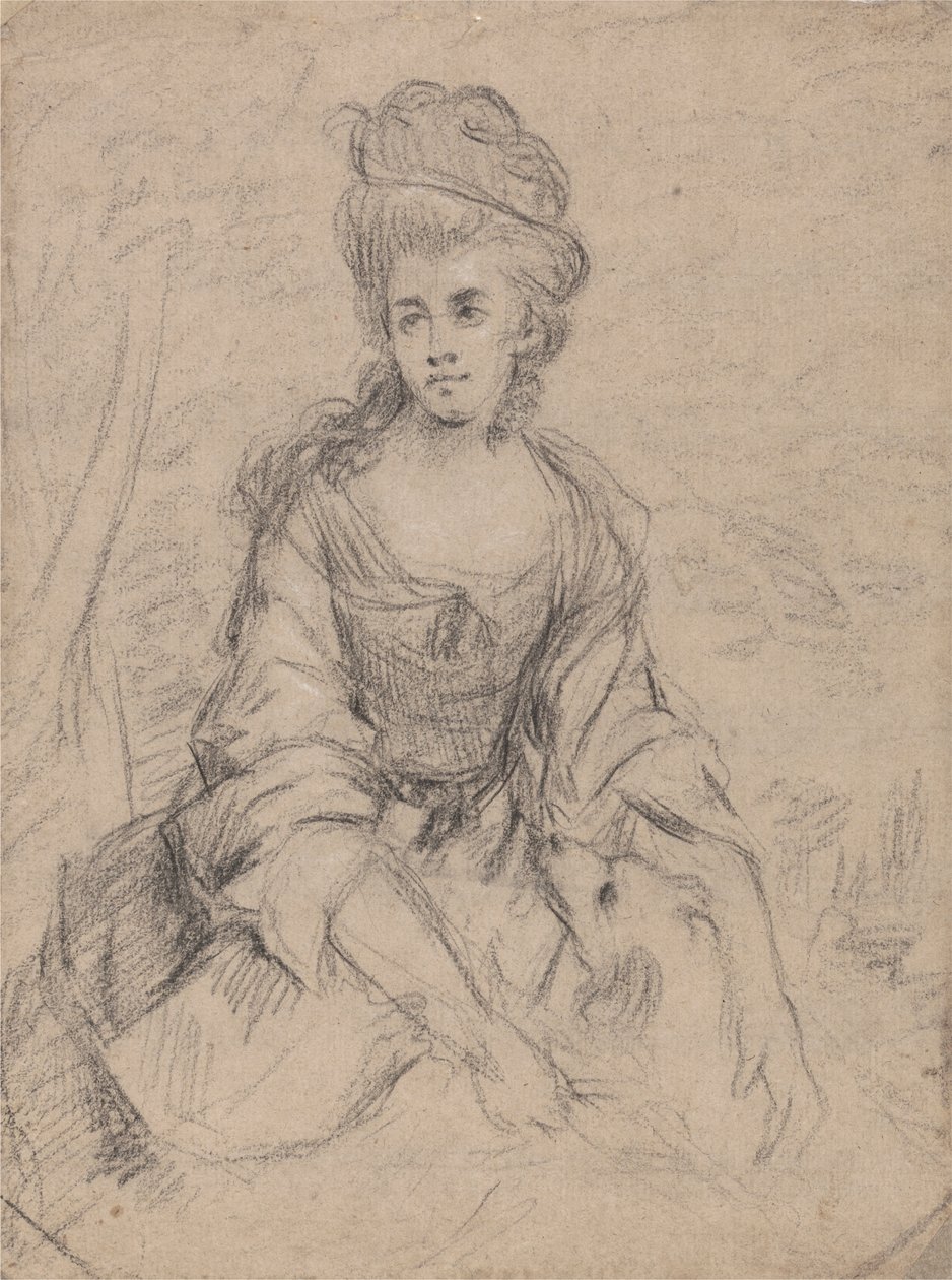 Retrato de una dama de Angelica Kauffmann
