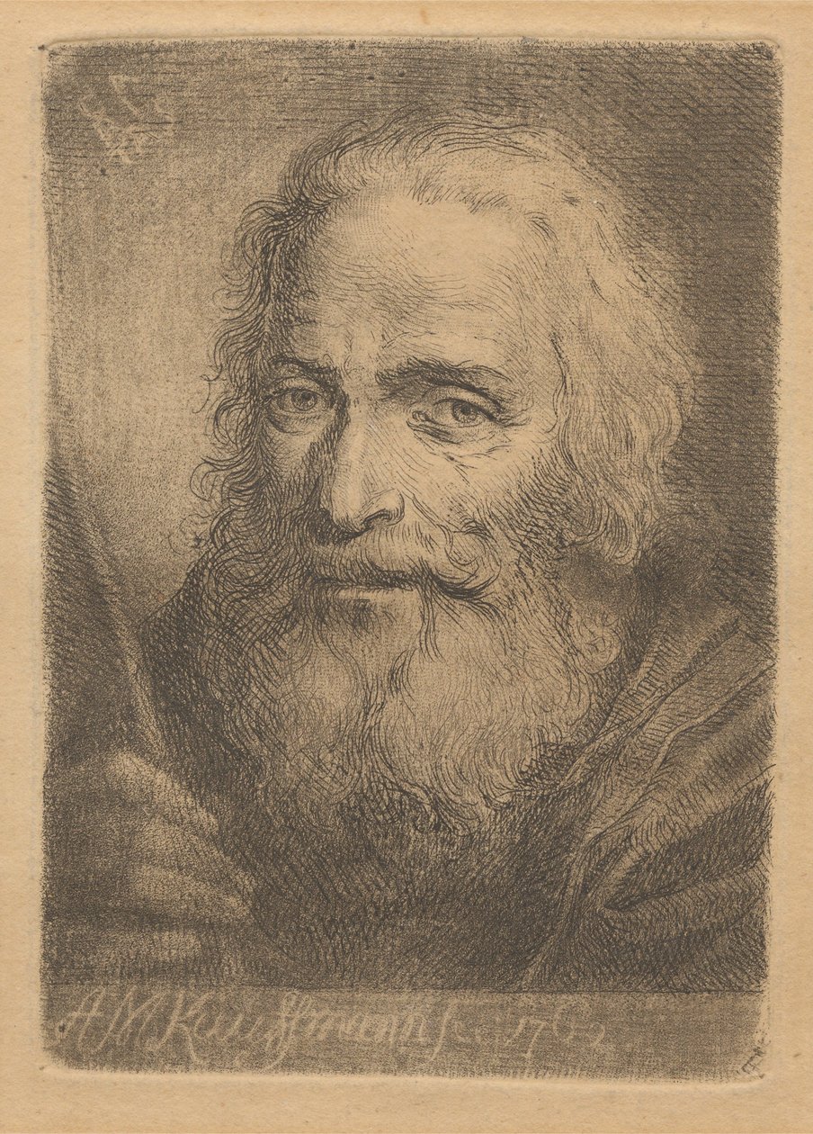 Retrato de un anciano de Angelica Kauffmann