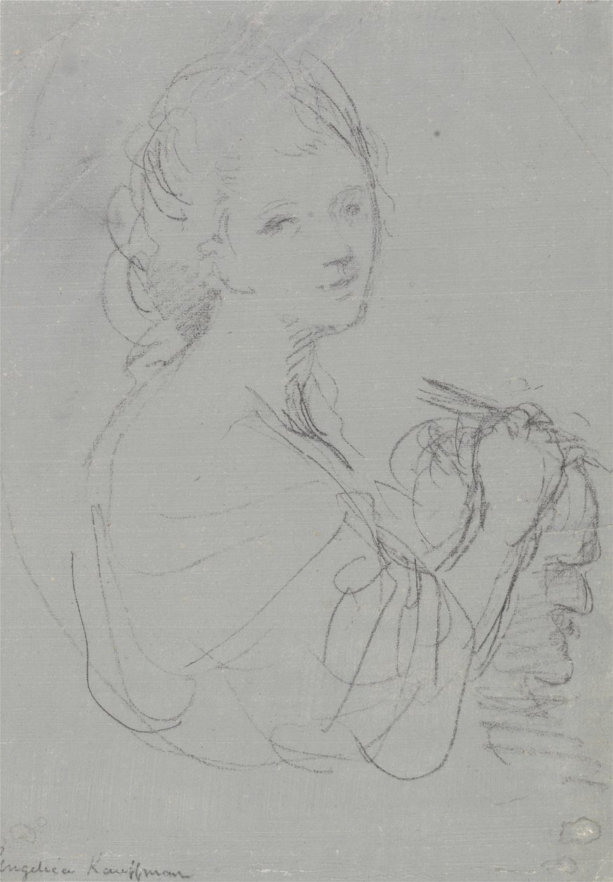 Autorretrato de Angelica Kauffmann