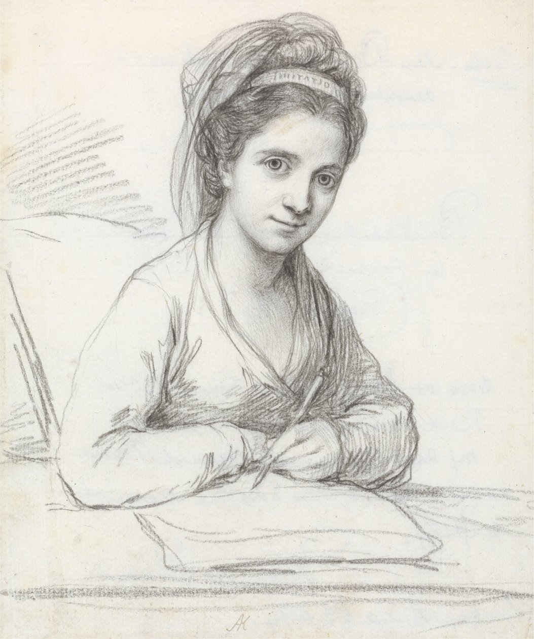 Autorretrato de Angelica Kauffmann