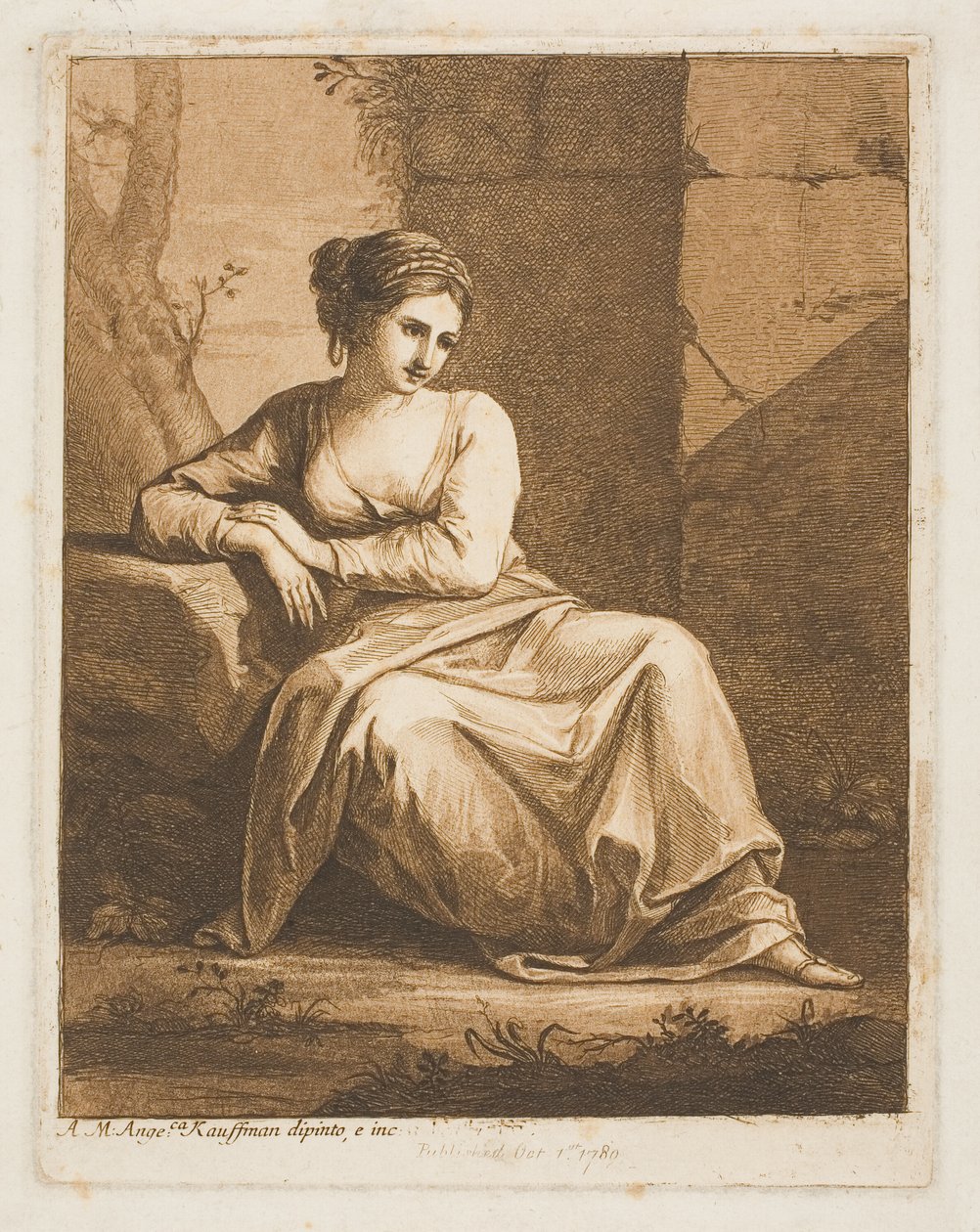La Musa de Angelica Kauffmann
