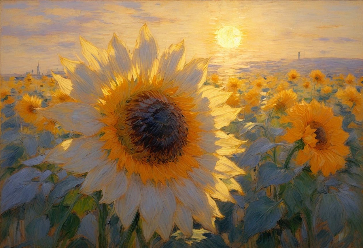 Florales 120, c.2025 (óleo sobre lienzo) de Angelita Hawke