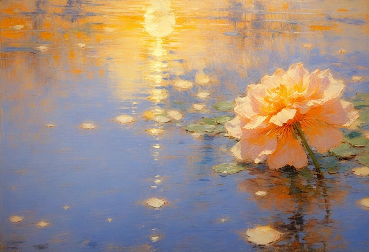 Florales 66, c.2022 (óleo sobre lienzo) de Angelita Hawke