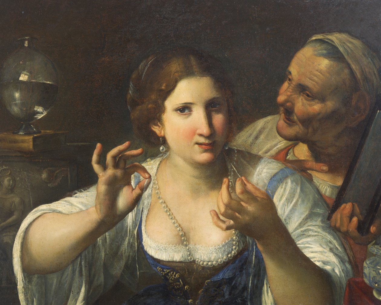 Alegoría de la Vanidad de Angelo Caroselli