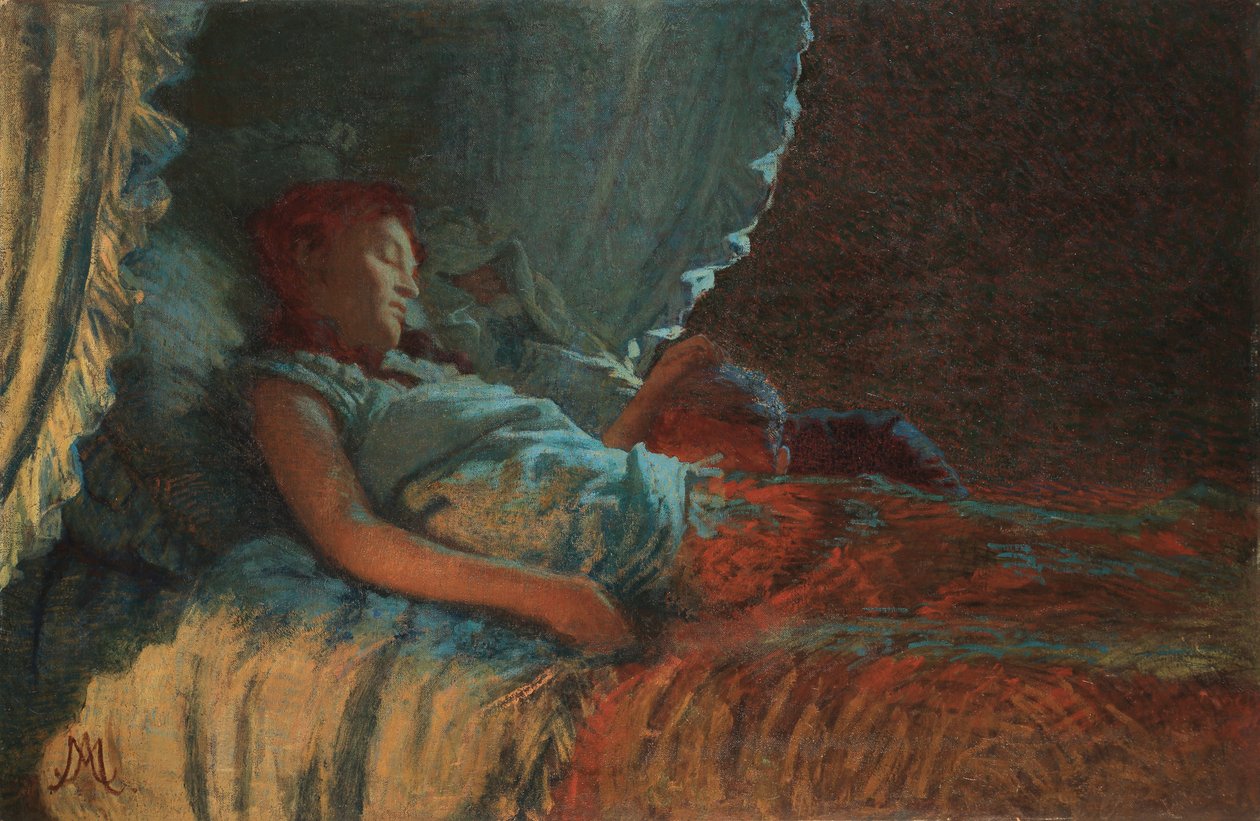 Alba Serena Maternidad de Angelo Morbelli