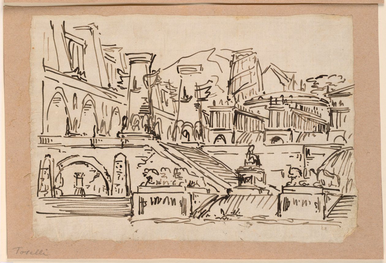 Diseño de Escenario, Grupo de Edificios Antiguos de Angelo Toselli