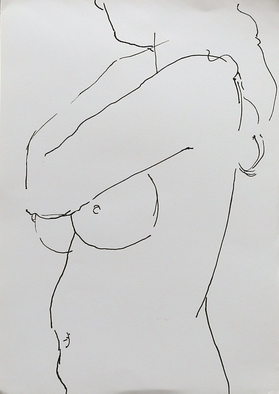 Desnudo con brazo doblado, 2019 de Angie Kenber