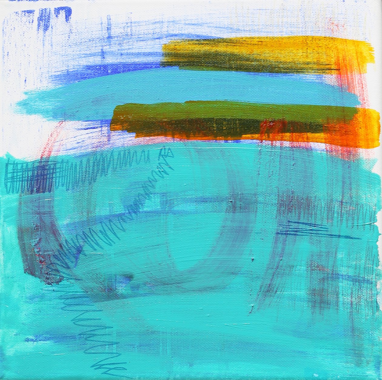 Paisaje turquesa de Angie Kenber