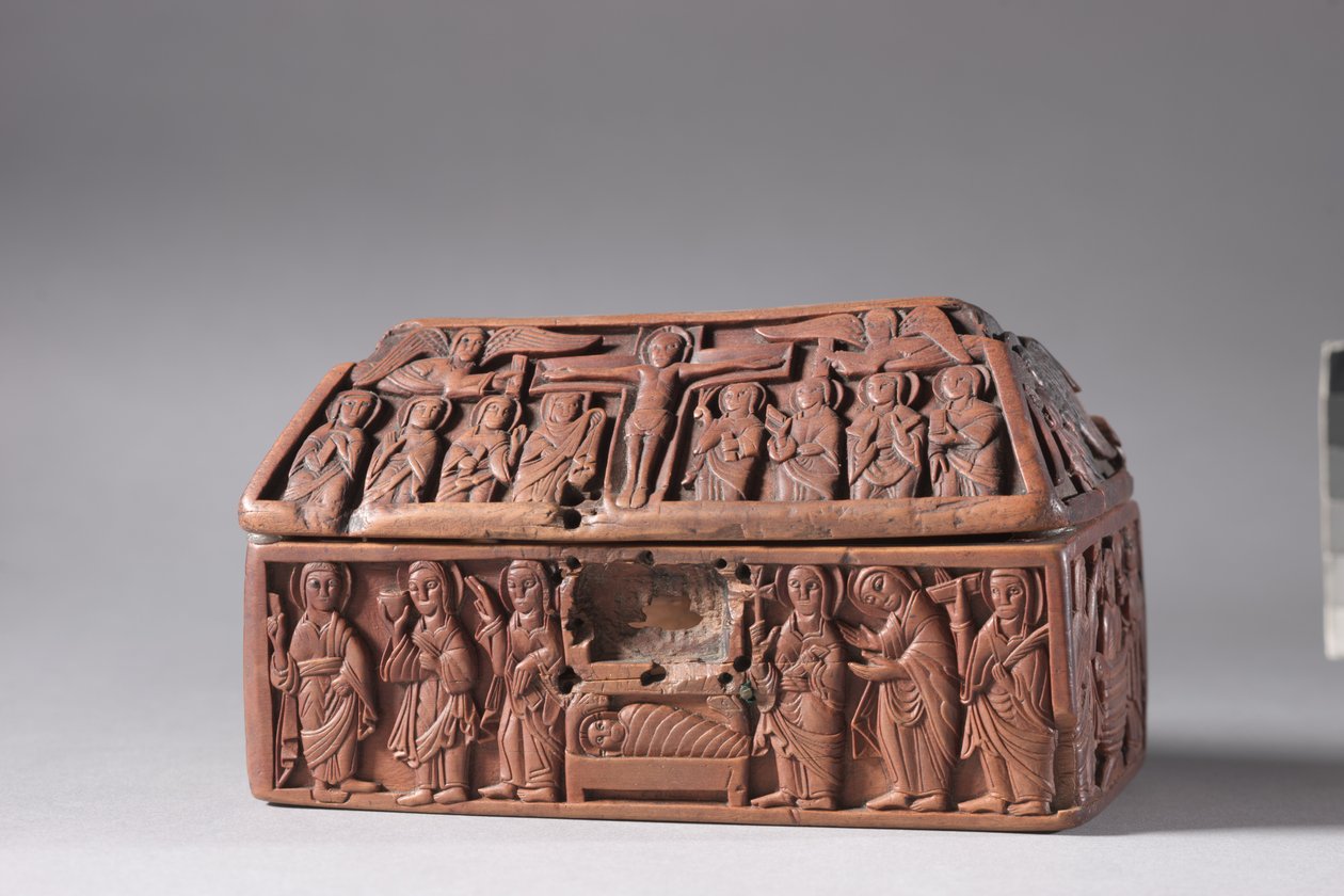 Cofre de madera: Escenas de la vida de Cristo, c.1050 de Anglo Saxon