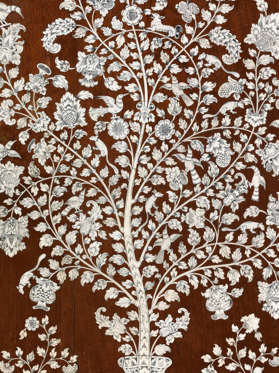 Bureau-gabinete, Vizagapatam, c.1720-30 de Anglo Indian School