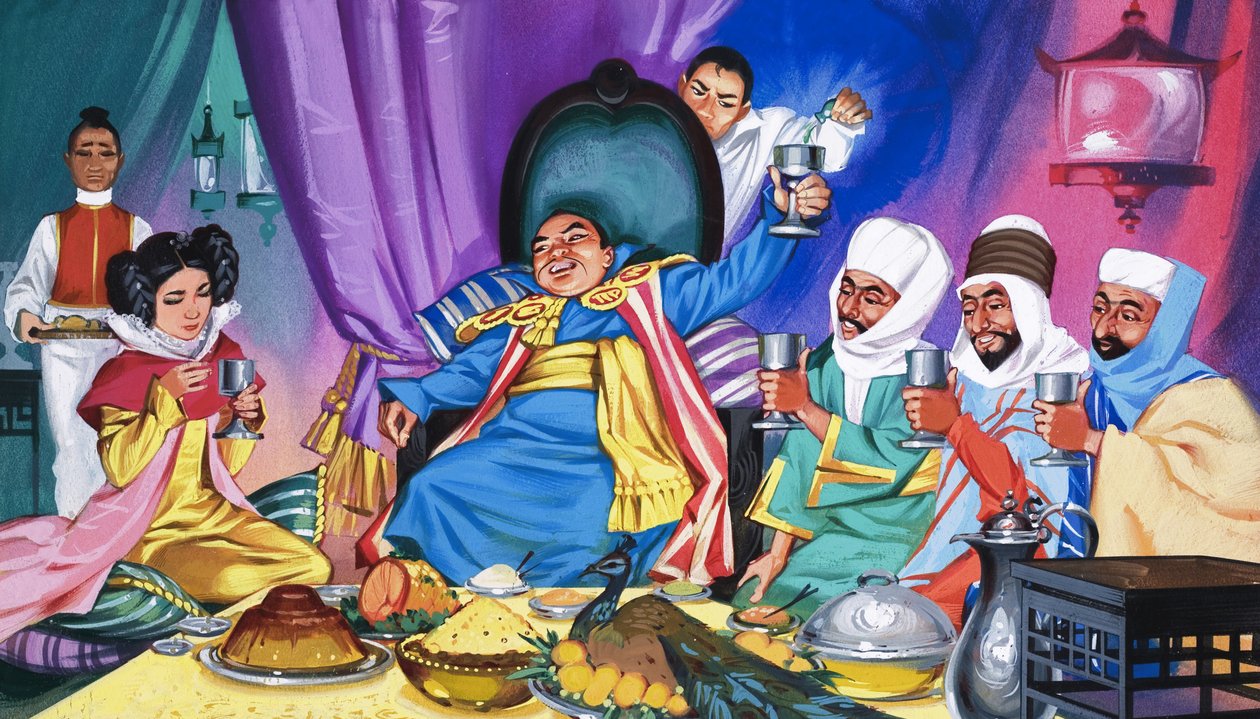 Aladino y su lámpara maravillosa de Angus McBride