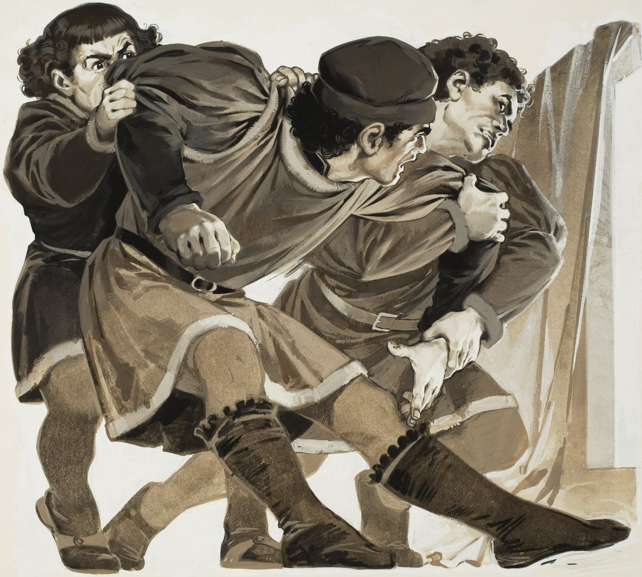 Baldaccio (1400-41) (gouache sobre papel) de Angus McBride