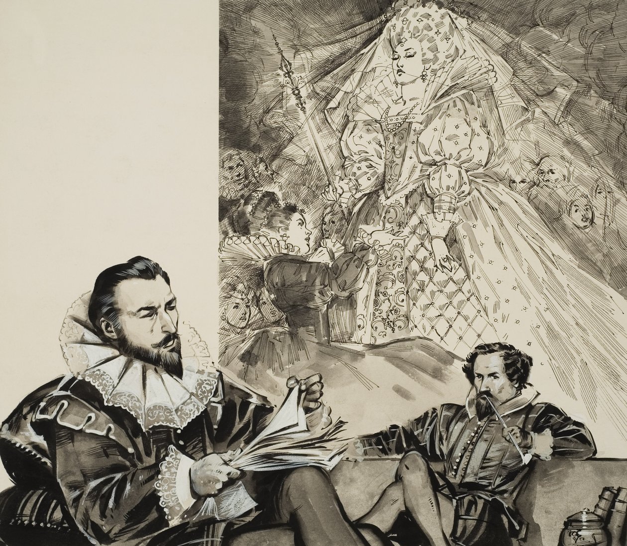 Faerie Queene (gouache sobre papel) de Angus McBride