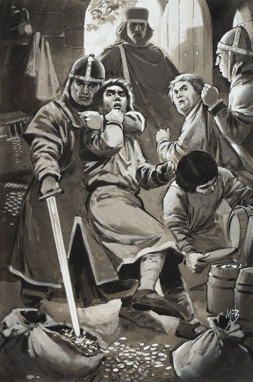 Forjadores (gouache sobre papel) de Angus McBride