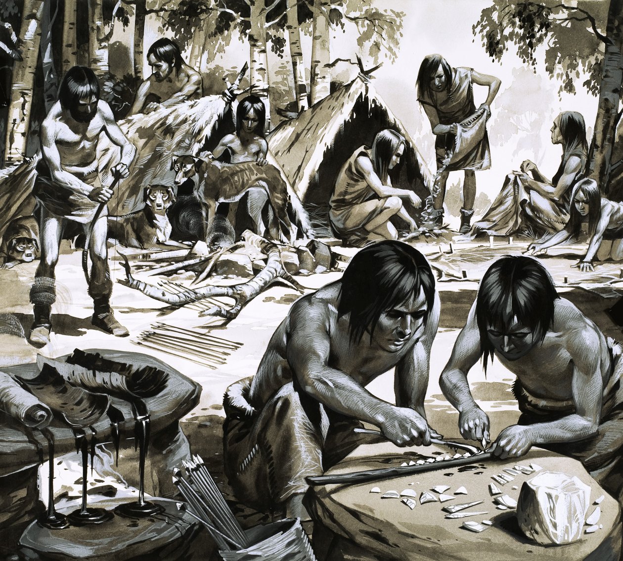 Gente del Gran Deshielo de Angus McBride