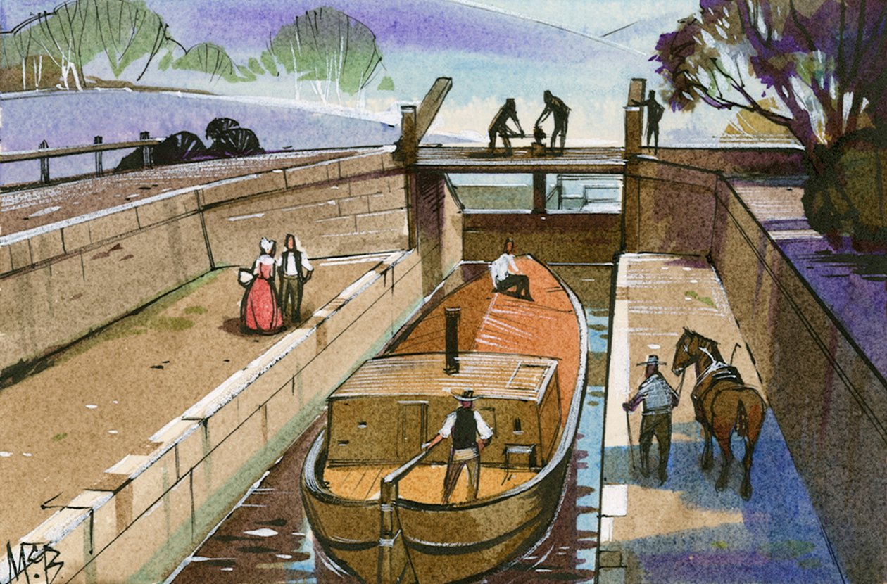 Canal de la Unión de Shropshire de Angus McBride