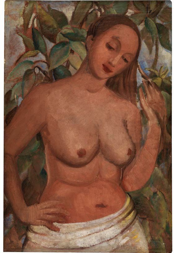 Semidesnudo femenino de Anita Ree