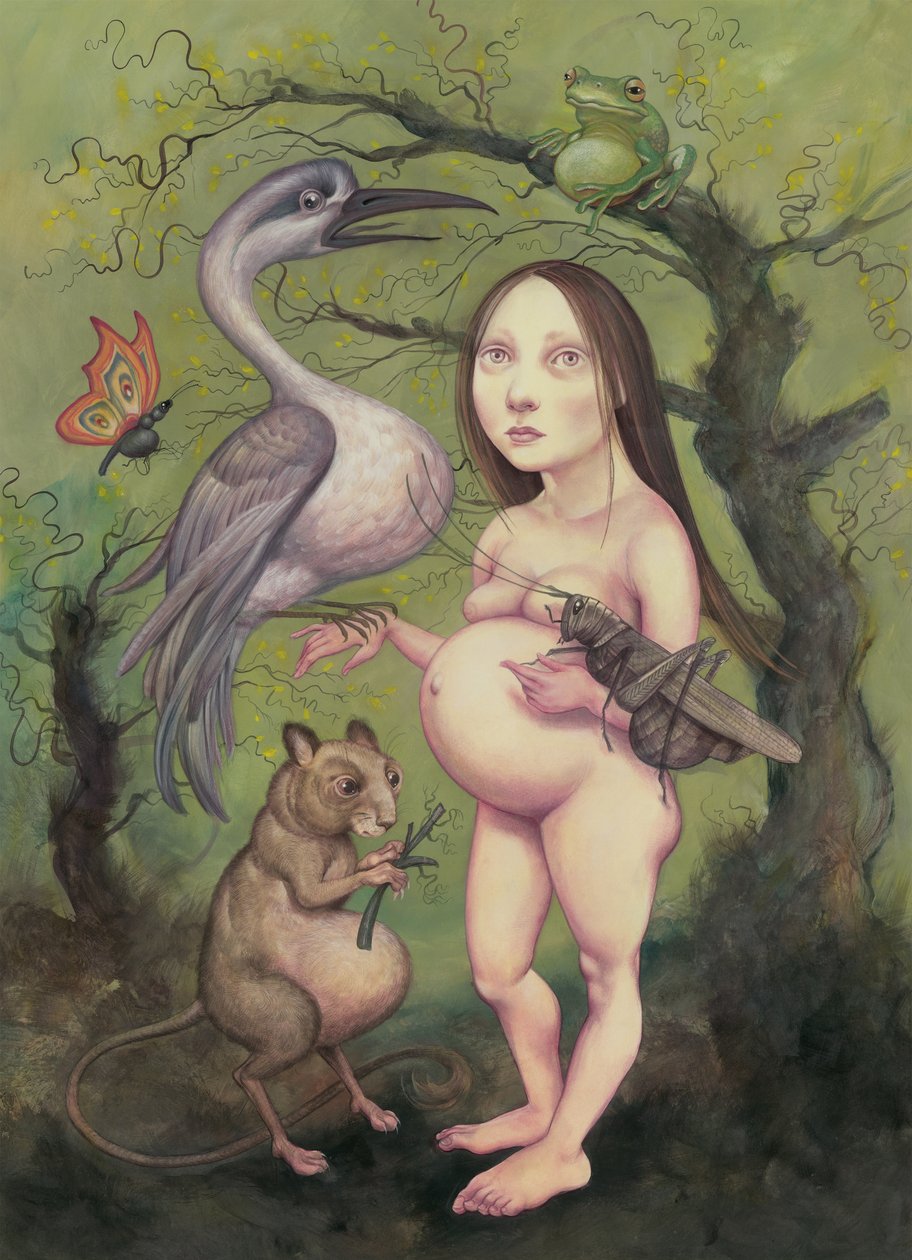Primavera, 2013 (pintura acrílica sobre tabla ilustración) de Anita Kunz