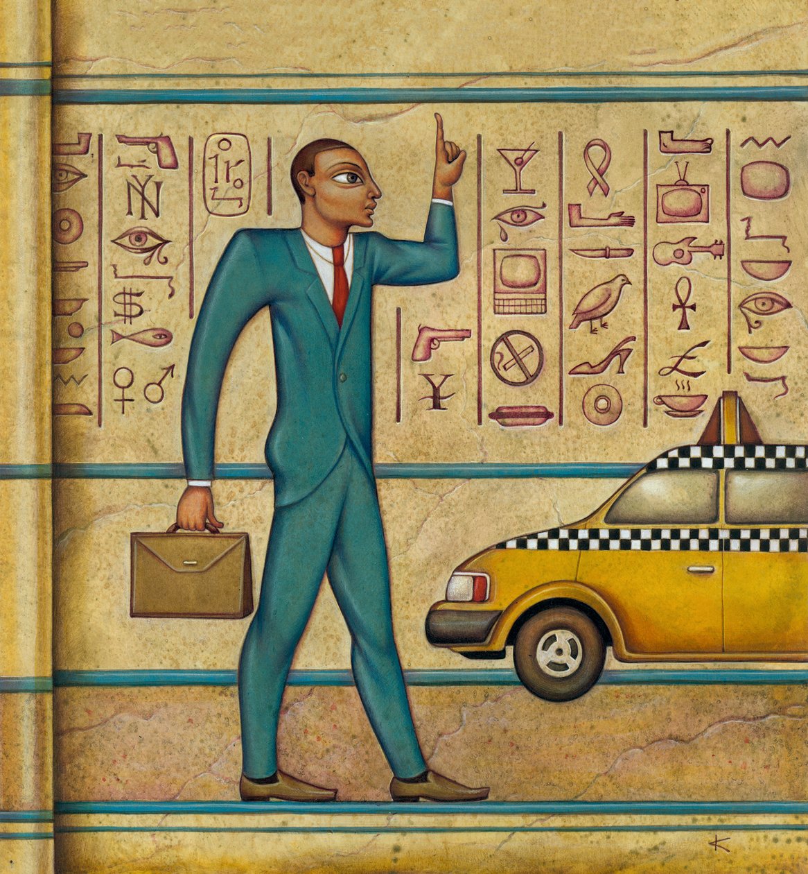 Taxi de Tut de Anita Kunz