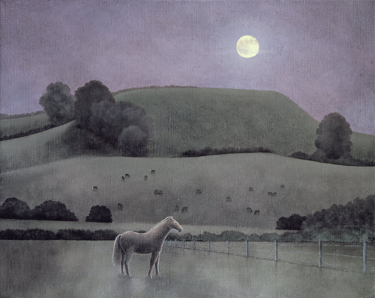 Caballo a la luz de la luna, 2005 de Anna Phillips