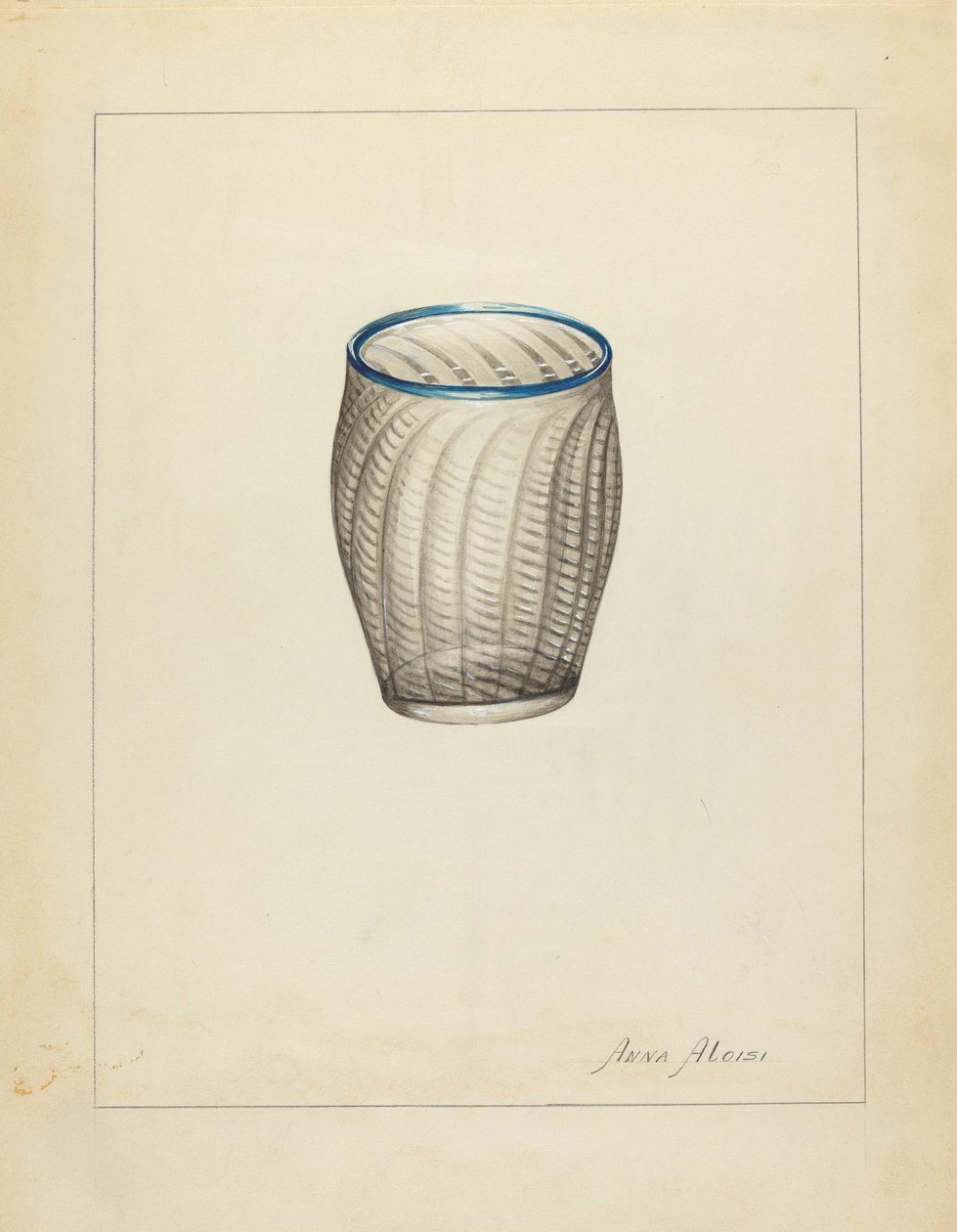 Vidrio soplado de Anna Aloisi