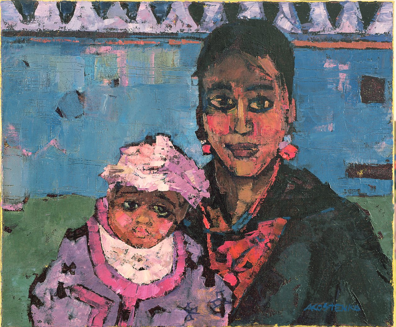Madre Española de Anna Contemporary Artist Kostenko