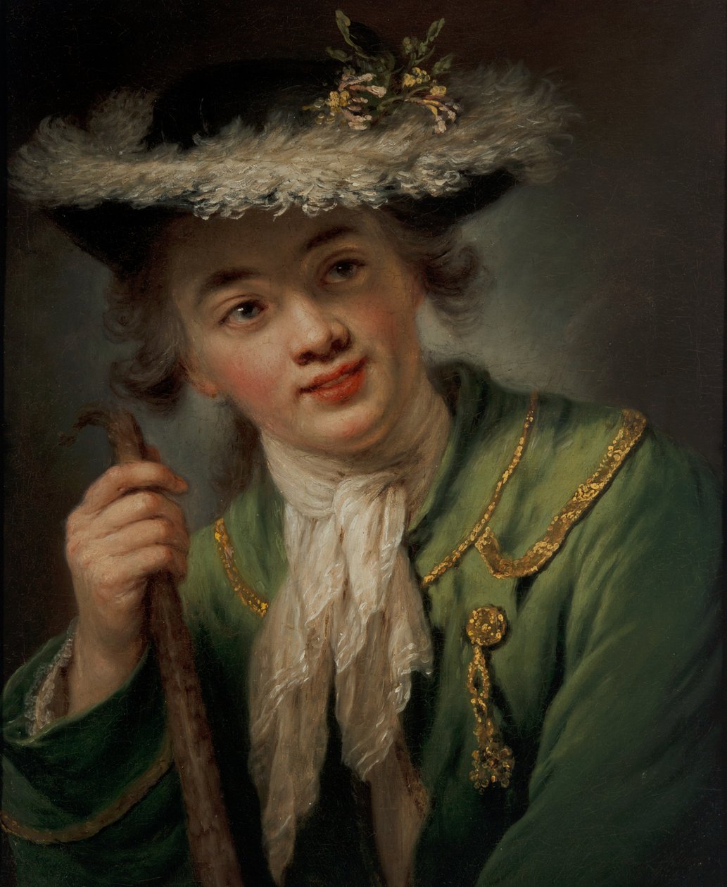 Retrato de una joven de Anna Dorothea (1721 82) Lisiewska
