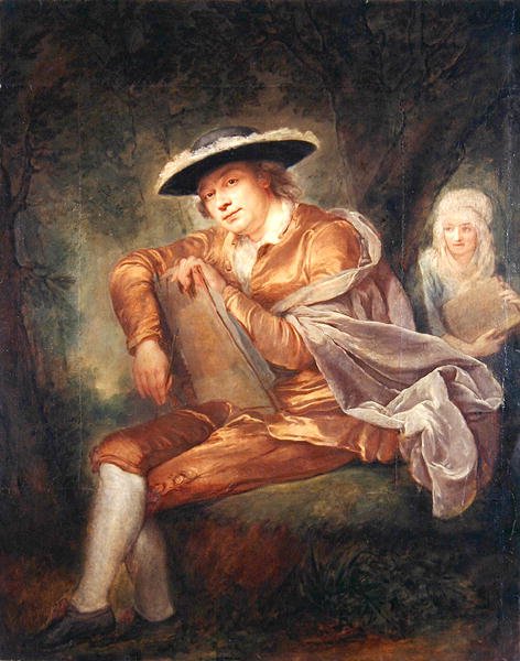 E.F. Thersbusch, el esposo de la pintora de Anna Dorothea Therbusch