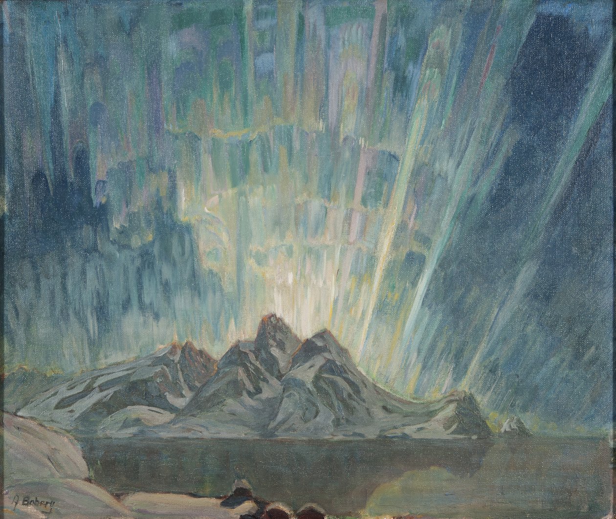 Auroras boreales. Estudio del norte de Noruega de Anna Katarina Boberg