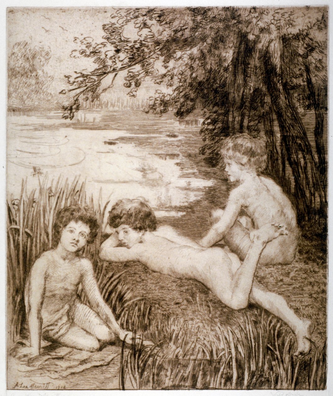 Pato salvaje, 1913 de Anna Lea Merritt