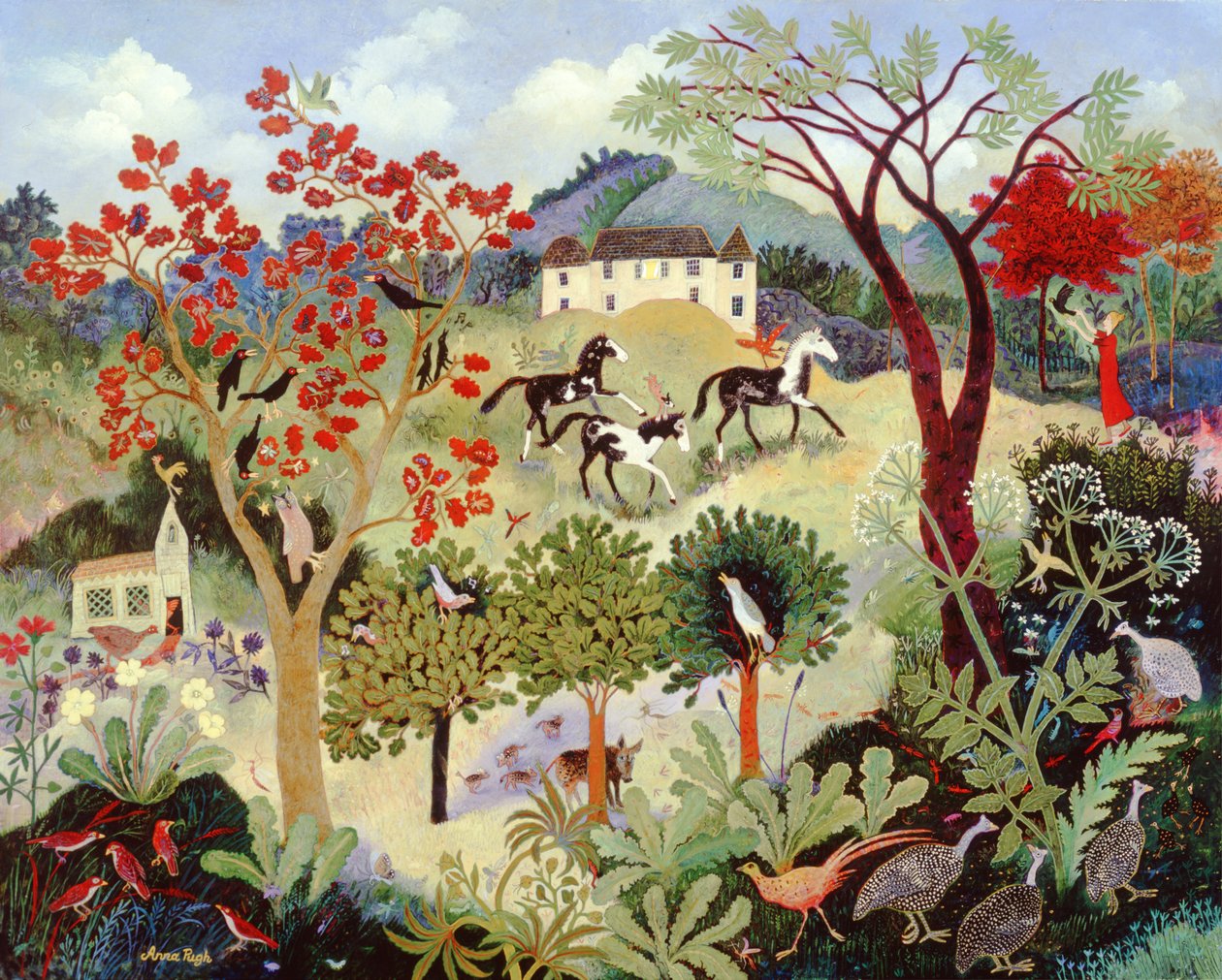 Fácil de ver, 2006 (acrílico) de Anna Pugh
