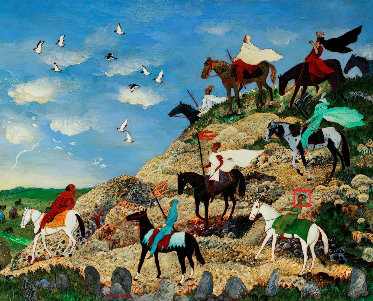 HOMECOMING, 2011 (pintura) de Anna Pugh