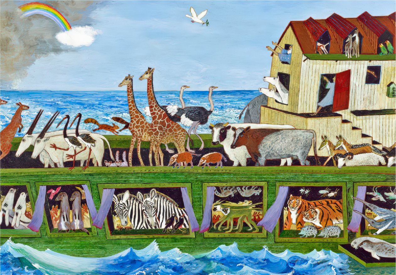 La ramita, por fin la ramita, 2012 (acrílico) de Anna Pugh