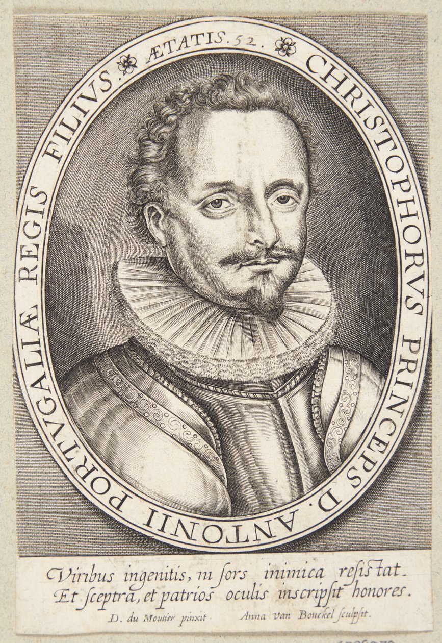Príncipe Cristóbal de Portugal de Anna van Boeckel