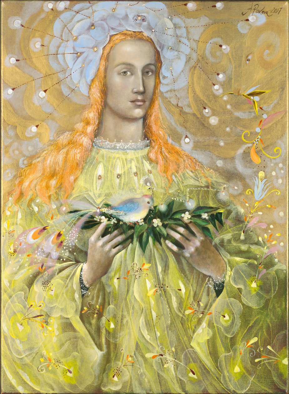 Aries, 2007 (óleo sobre lino belga) de Annael Anelia Pavlova